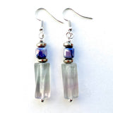 Twisted Fluorite and Gemstone Necklace - 24116N
