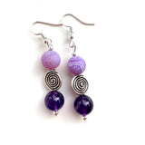 Amethyst Necklace with a Celtic Twist - 25111N