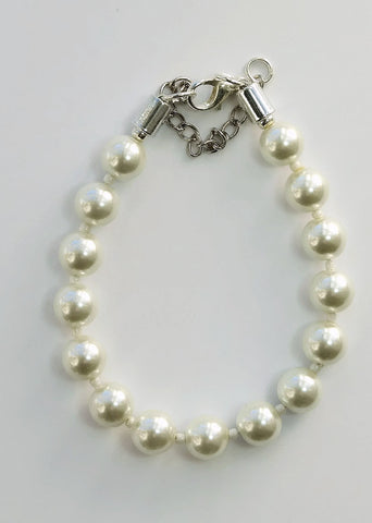 Ivory pearl bracelet - 17080BR
