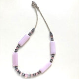 Pink Gemstone Necklace - 23101N