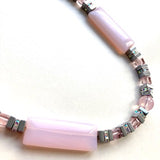 Pink Gemstone Necklace - 23101N